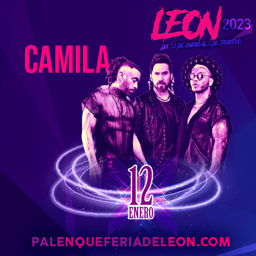 boletos Camila palenque feria de leon 2024