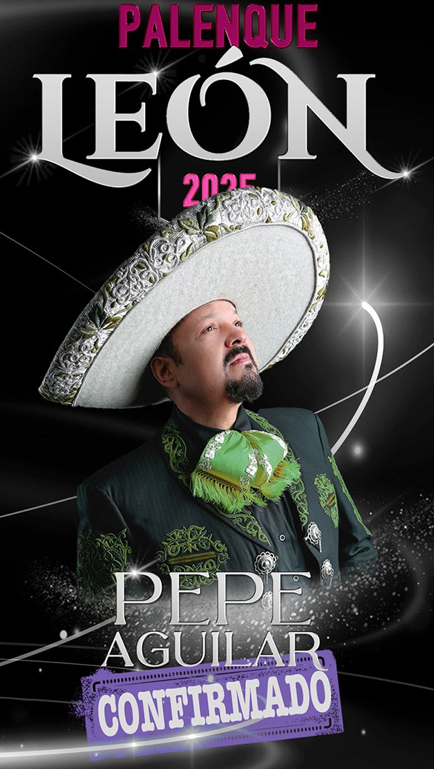 Boletos Pepe Aguilar Palenque Feria de León 2025