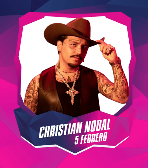 boletos Christian Nodal Feria de Leon 2025